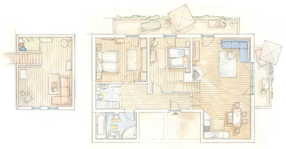 Edlmann-Hof Apartment Obing ภายนอก รูปภาพ